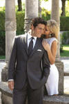 Perry Ellis suit - Grey Madison - Tuxes Too rental