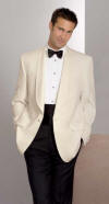 ivory dinner jacket Tuxes Too rental